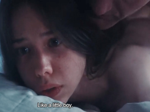First love between a writer and a young girl
