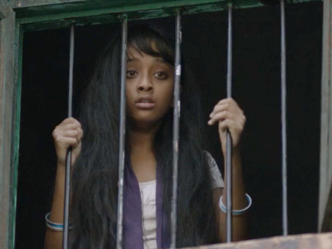 An indian girl trafficked to a brothel