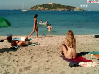 Nudist beach.