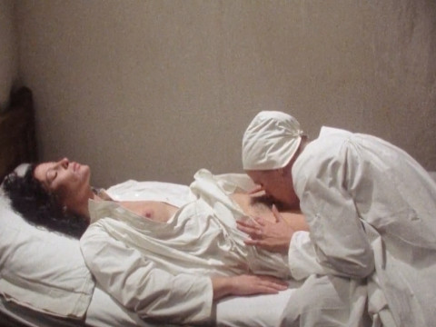 Nuns, fearing the abbess, pleasure themselves and each other